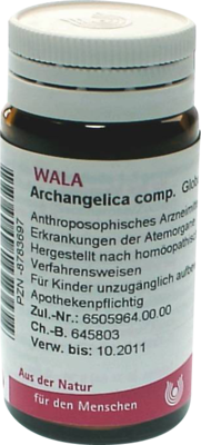 ARCHANGELICA COMP.Globuli 20 g von WALA Heilmittel GmbH