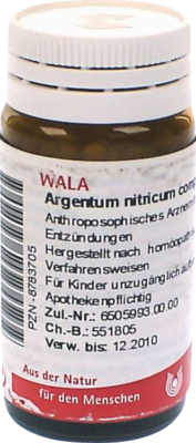 ARGENTUM NITRICUM COMP.Globuli 20 g von WALA Heilmittel GmbH