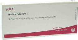 ARNICA/AURUM II Ampullen 10X1 ml von WALA Heilmittel GmbH