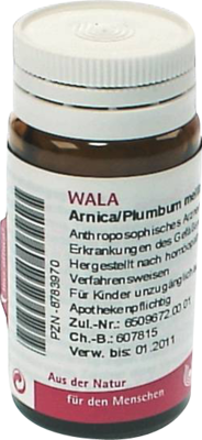 ARNICA/PLUMBUM /Mellitum Globuli 20 g von WALA Heilmittel GmbH