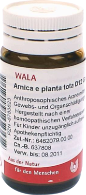 ARNICA E Planta tota D 12 Globuli 20 g von WALA Heilmittel GmbH