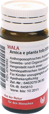 ARNICA E Planta tota D 20 Globuli 20 g von WALA Heilmittel GmbH
