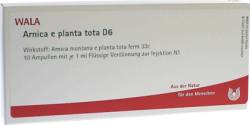 ARNICA E Planta tota D 6 Ampullen 10X1 ml von WALA Heilmittel GmbH