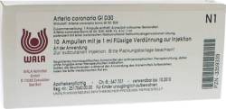 ARTERIA CORONARIA GL D 30 Ampullen 10X1 ml von WALA Heilmittel GmbH