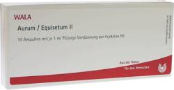 AURUM/EQUISETUM II Ampullen 10X1 ml von WALA Heilmittel GmbH