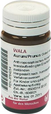 AURUM/PRUNUS Globuli 20 g von WALA Heilmittel GmbH