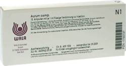 AURUM COMP Ampullen 10X1 ml von WALA Heilmittel GmbH