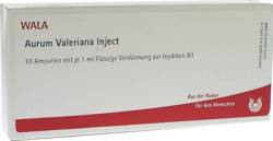 AURUM VALERIANA Inject Ampullen 10X1 ml von WALA Heilmittel GmbH