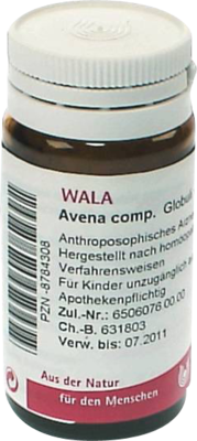 AVENA COMP.Globuli 20 g von WALA Heilmittel GmbH