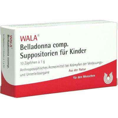 BELLADONNA COMP.Kindersuppositorien 10X1 g von WALA Heilmittel GmbH