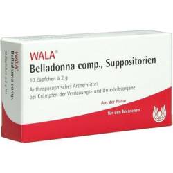 BELLADONNA COMP.Suppositorien 10X2 g von WALA Heilmittel GmbH