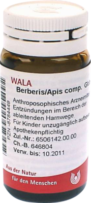 BERBERIS/APIS comp.Globuli 20 g von WALA Heilmittel GmbH