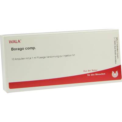 BORAGO COMP.Ampullen 10 X 1 ml Ampullen von WALA Heilmittel GmbH