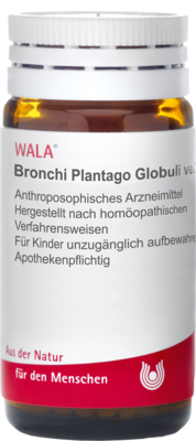BRONCHI PLANTAGO Globuli velati 20 g von WALA Heilmittel GmbH