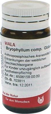 BRYOPHYLLUM COMP.Globuli 20 g von WALA Heilmittel GmbH