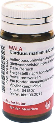 CARDUUS MARIANUS/OXALIS Globuli 20 g von WALA Heilmittel GmbH