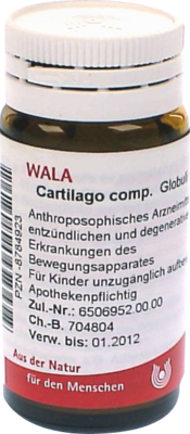 CARTILAGO comp Globuli 20 g von WALA Heilmittel GmbH