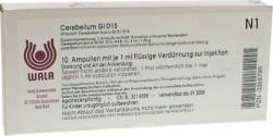 CEREBELLUM GL D 15 Ampullen 10X1 ml von WALA Heilmittel GmbH