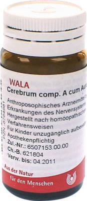 CEREBRUM COMP.A cum Auro comp.Globuli 20 g von WALA Heilmittel GmbH