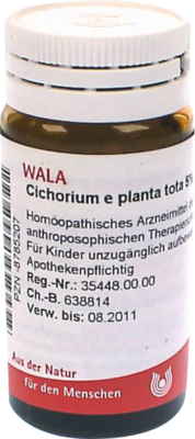 CICHORIUM E planta tota 5% Globuli 20 g von WALA Heilmittel GmbH