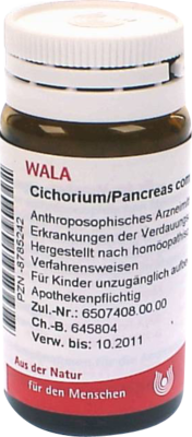 CICHORIUM PANCREAS comp.Globuli 20 g von WALA Heilmittel GmbH