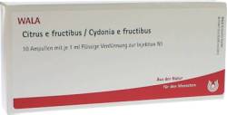 CITRUS E FRUCTIBUS/Cydonia e fructibus Ampullen 10X1 ml von WALA Heilmittel GmbH