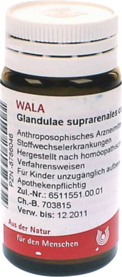 GLANDULAE SUPRARENALES comp.Globuli 20 g von WALA Heilmittel GmbH