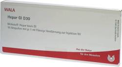HEPAR GL D 30 Ampullen 10X1 ml von WALA Heilmittel GmbH