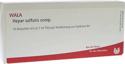 HEPAR SULFURIS COMP.Ampullen 10X1 ml von WALA Heilmittel GmbH