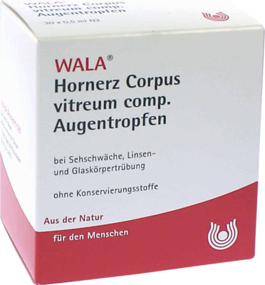 HORNERZ/Corpus vitreum comp.Augentropfen 30X0.5 ml von WALA Heilmittel GmbH