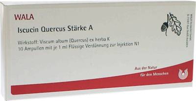 ISCUCIN quercus St�rke A Ampullen 10X1 ml von WALA Heilmittel GmbH