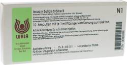 ISCUCIN salicis St�rke B Ampullen 10X1 ml von WALA Heilmittel GmbH