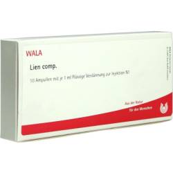 LIEN COMP.Ampullen 10X1 ml von WALA Heilmittel GmbH