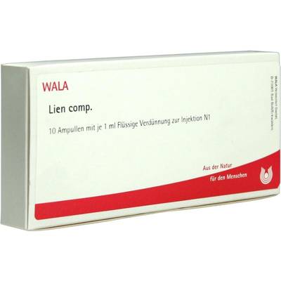 LIEN COMP.Ampullen 10X1 ml von WALA Heilmittel GmbH