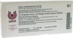 LIQUOR CEREBROSPINALIS GL D 30 Ampullen 10X1 ml von WALA Heilmittel GmbH