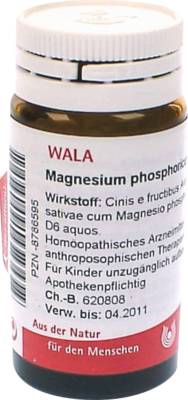 MAGNESIUM PHOSPHORICUM CUM cinere Avenae D 6 Glob. 20 g von WALA Heilmittel GmbH