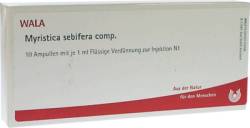 MYRISTICA SEBIFERA COMP.Ampullen 10X1 ml von WALA Heilmittel GmbH