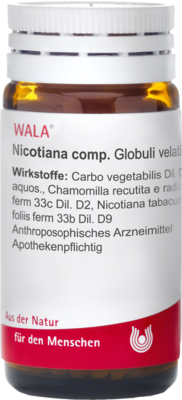 NICOTIANA COMP.Globuli 20 g von WALA Heilmittel GmbH