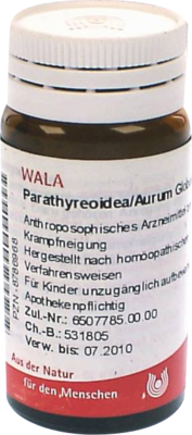 PARATHYREOIDEA/AURUM Globuli 20 g von WALA Heilmittel GmbH