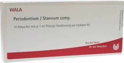 PERIODONTIUM/STANNUM comp.Ampullen 10X1 ml von WALA Heilmittel GmbH