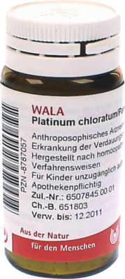 PLATINUM CHLORATUM/PANCREAS comp.Globuli 20 g von WALA Heilmittel GmbH