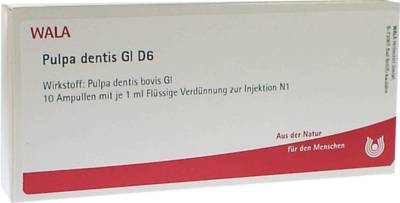 PULPA DENTIS GL D 6 Ampullen 10X1 ml von WALA Heilmittel GmbH
