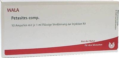 Petasites comp. Ampullen von WALA Heilmittel GmbH