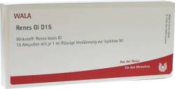 RENES GL D 15 Ampullen 10X1 ml von WALA Heilmittel GmbH