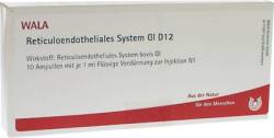 RETICULOENDOTHELIALES System GL D 12 Ampullen 10X1 ml von WALA Heilmittel GmbH