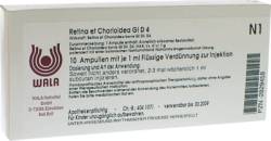 RETINA ET Chorioidea GL D 4 Ampullen 10X1 ml von WALA Heilmittel GmbH