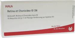 RETINA ET Chorioidea GL D 6 Ampullen 10X1 ml von WALA Heilmittel GmbH