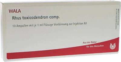 RHUS TOXICODENDRON COMP Ampullen 10X1 ml von WALA Heilmittel GmbH