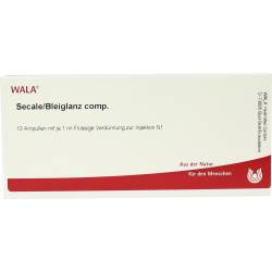 SECALE/BLEIGLANZ comp.Ampullen 10 X 1 ml Ampullen von WALA Heilmittel GmbH