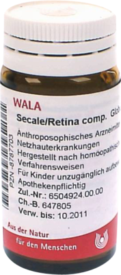 SECALE RETINA comp.Globuli 20 g von WALA Heilmittel GmbH